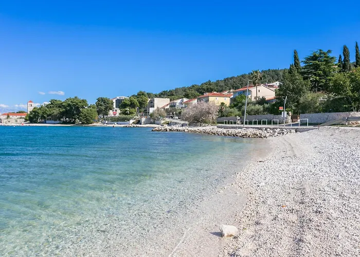 公寓 By The Sea Mastrinka, Ciovo - 4836 特罗吉尔